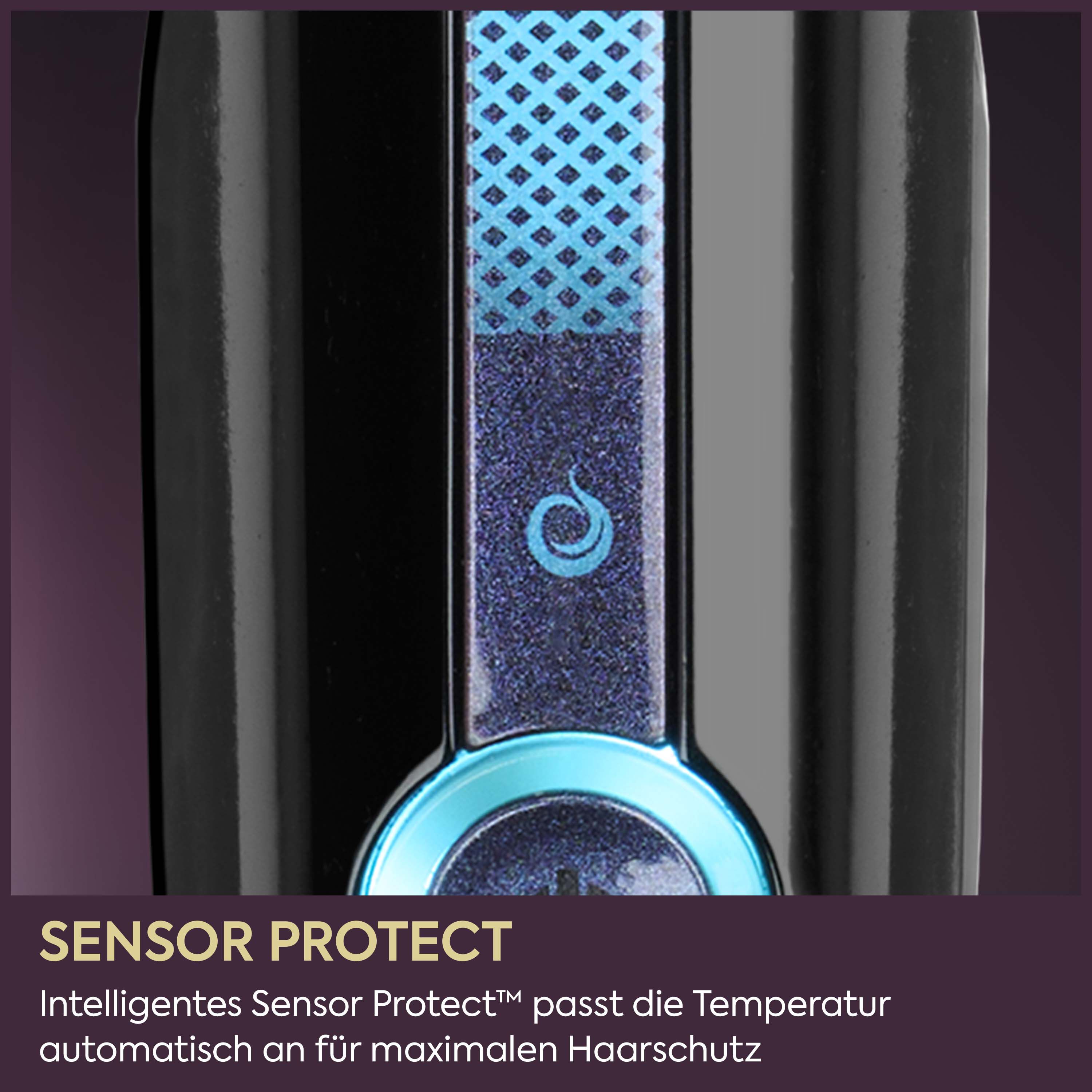 Sensor Protect Styler Intelligentes Gl&auml;tteisen f&uuml;r schonendes Styling